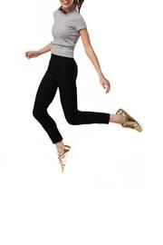  Black Control Pants