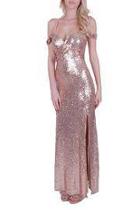  Rose Gold Sequin Dress