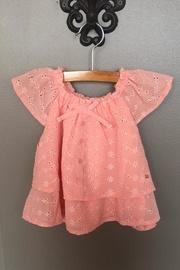  Crepe Embroidered Blouse