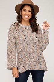  Mixed Yarn Tunic