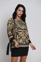  Jacquard Printed Top