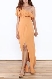 Orange One Shoulder Dress