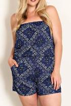  Plus Size Romper