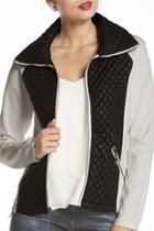  Quilted Contrast Jacket