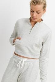  Half-zip Collared Sweater