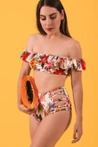  Tropical Flowers Bikini