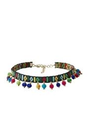  Multicolor Embroidered Choker