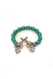  Western Pistol-charm Bracelet
