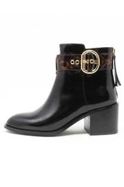  Tortoise Black Booties
