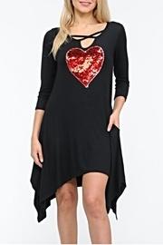  Sequin Heart Tunic