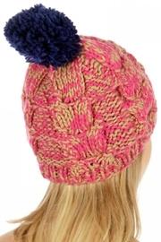  Multi-color Pompom Hat