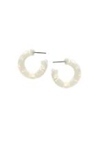  Flat-edge Acetate Earrings