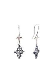  Cross Lunata Earrings