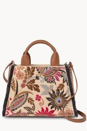  Barbee Floral Satchel