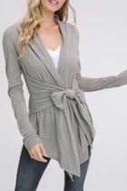 Burnout Olive Cardigan