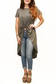  Knot High Low Tee