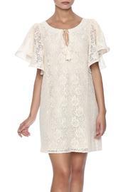  Gathered Rose Dress