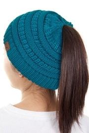  Messy Bun Beanie