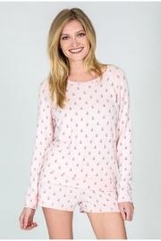  Anchor Print Top