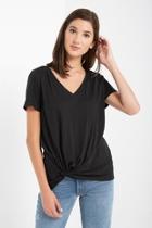  Twist-on-a Black Tee