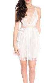  Flare Plunging Dress