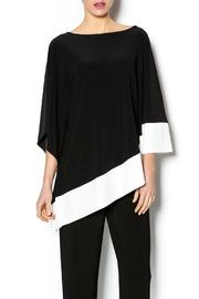  Two Tone Poncho Blouse