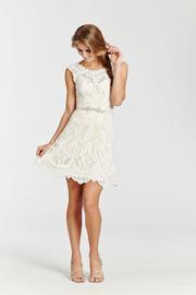  Short Lace Gown