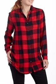  Plaid Blouse Tunic