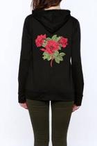  Embroidered Hooded Sweater