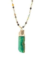  Agate Pendant Necklace