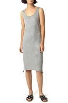  Zoe Vegan Suede Easy Dress