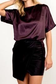  Purple Satin Tee