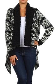  Sidetail Open Cardigan