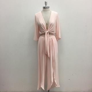  Light Pink Jumpsuit