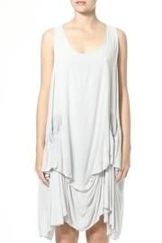  Draped Hi Low Dress