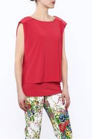  Red Fairlee Top