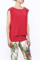  Red Fairlee Top