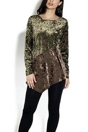  Velvet 2/tone Tunic