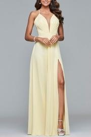  Chiffon V-neck Dress