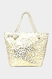  Metallic Leopard Tote