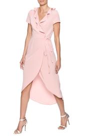  Frill Wrap Dress