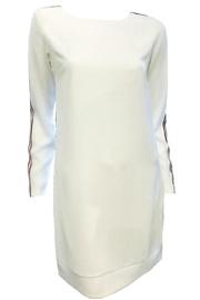  White Dress Stripes