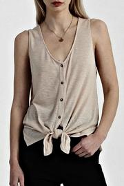 Ribbed Tie Tank