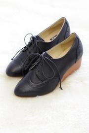  Julia Leather Wedges