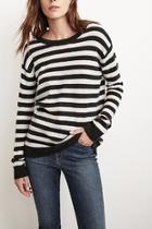  Cath Stripe Cashmere Sweater