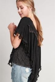  Stonewashed Tassels Top