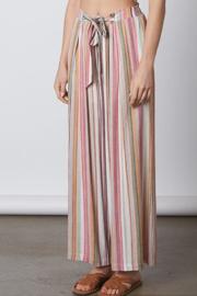  Tie Waist Flare Pant