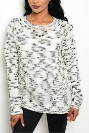  Marble Knit Sweater