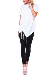  Asymmetrical Ruche Tee