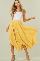  Crinkle Handkerchief Skirt